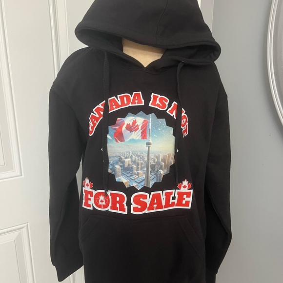 Cotton Best Other - 155–NWT Black Canada Hoodie